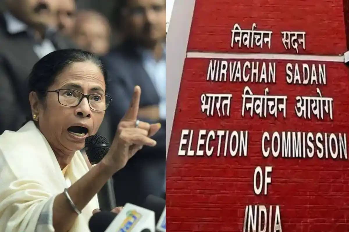 चुनाव आयोग ने ममता बनर्जी पर लगाए गंभीर आरोप, भड़काऊ भाषण और अधिकारियों को डराने का मामला