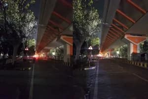 Amravati Road Flyover Nagpur: नए स्ट्रीट लाइट लगे लेकिन चालू नहीं, NHAI और महावितरण में ठनी