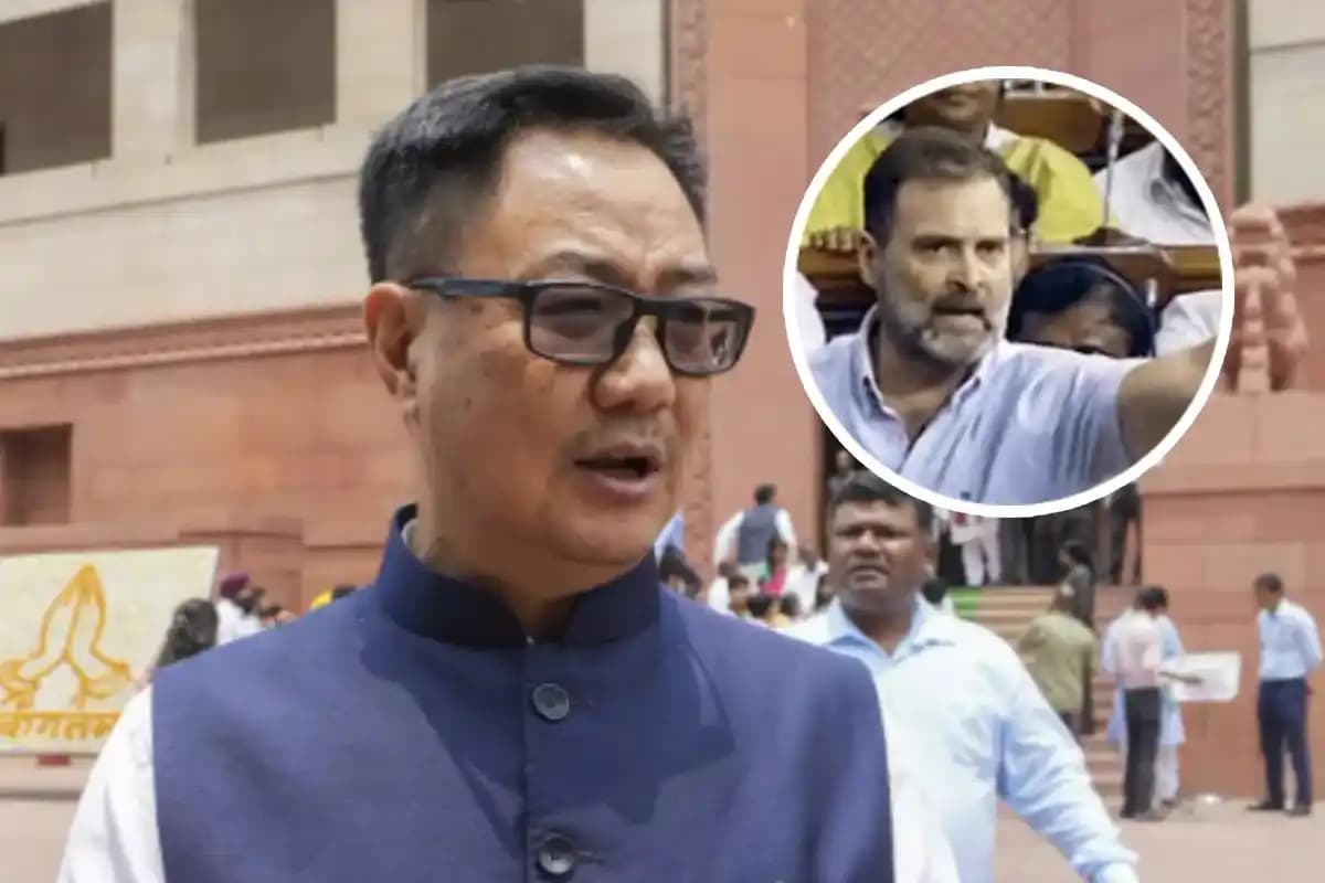 राहुल गांधी के खिलाफ विशेषाधिकार हनन प्रस्ताव लाएगी सरकार, किरण रिजिजू ने लगाया सदन को गुमराह करने का आरोप