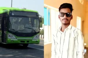 20 year old killed in Khapa bus motorcycle crash, Saoner News: पंजाबखैरी में बस और बाइक की टक्कर में युवक की मौत (Image Source: RB / Jassi)