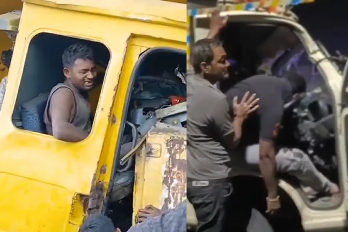 झारखंड के रामगड़ में दो अलग सड़क हादसे, एक चालक की मौत, दूसरा गंभीर – दोनों कैबिन में फंसे रहे