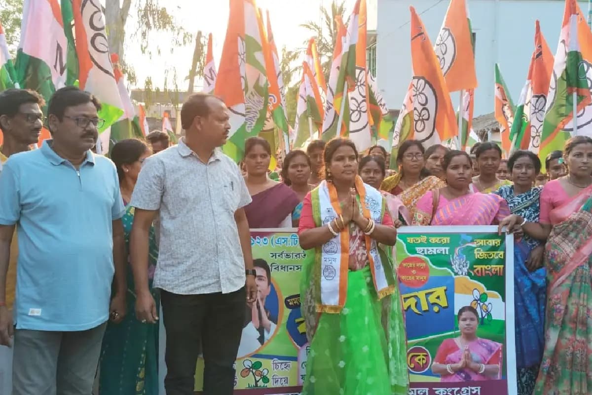 West Bengal News: एक दिन में ही टूटा भ्रम – राधानगर के लोग BJP छोड़ तृणमूल में लौटे, झाड़ग्राम में राजनीतिक उलटफेर