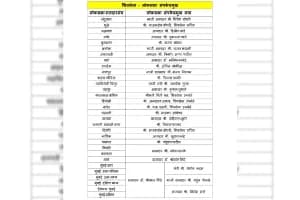 Eknath Shinde party reshuffle Maharashtra district contact heads: महाराष्ट्र में एकनाथ शिंदे ने पार्टी में बड़ा फेरबदल किया। कई जिलों में नए संपर्क व सह-संपर्क प्रमुख नियुक्त, चुनावी तैयारी तेज।