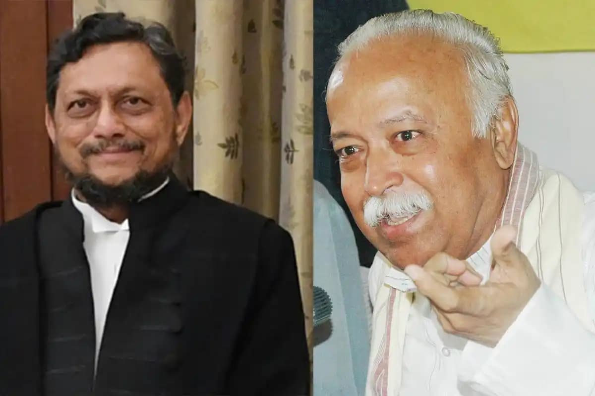 मोहन भागवत और पूर्व मुख्य न्यायाधीश बोबडे की मुलाकात, कई मुद्दों पर चर्चा
