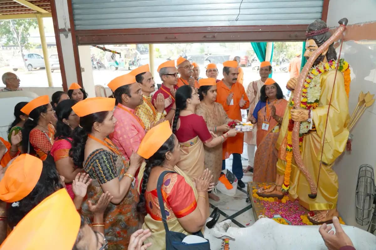 नागपुर में परशुराम जन्मोत्सव पर अखिल भारतीय ब्राह्मण महासंघ की भव्य रैली, धंतोली से दीनदयाल नगर तक गूंजे “जय परशुराम” के जयघोष