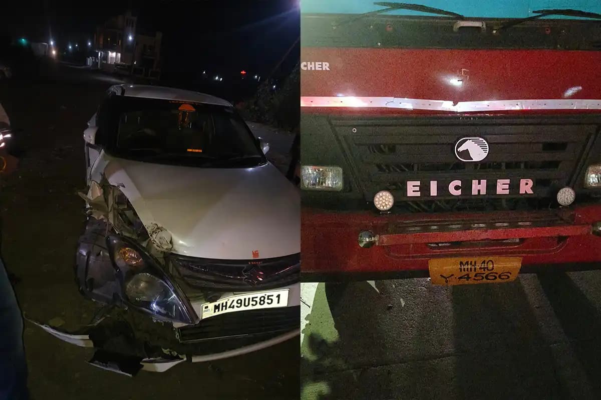Nagpur News: हुड़केश्वर में तेज रफ्तार ट्रक का कहर, कई गाड़ियों को मारी टक्कर
