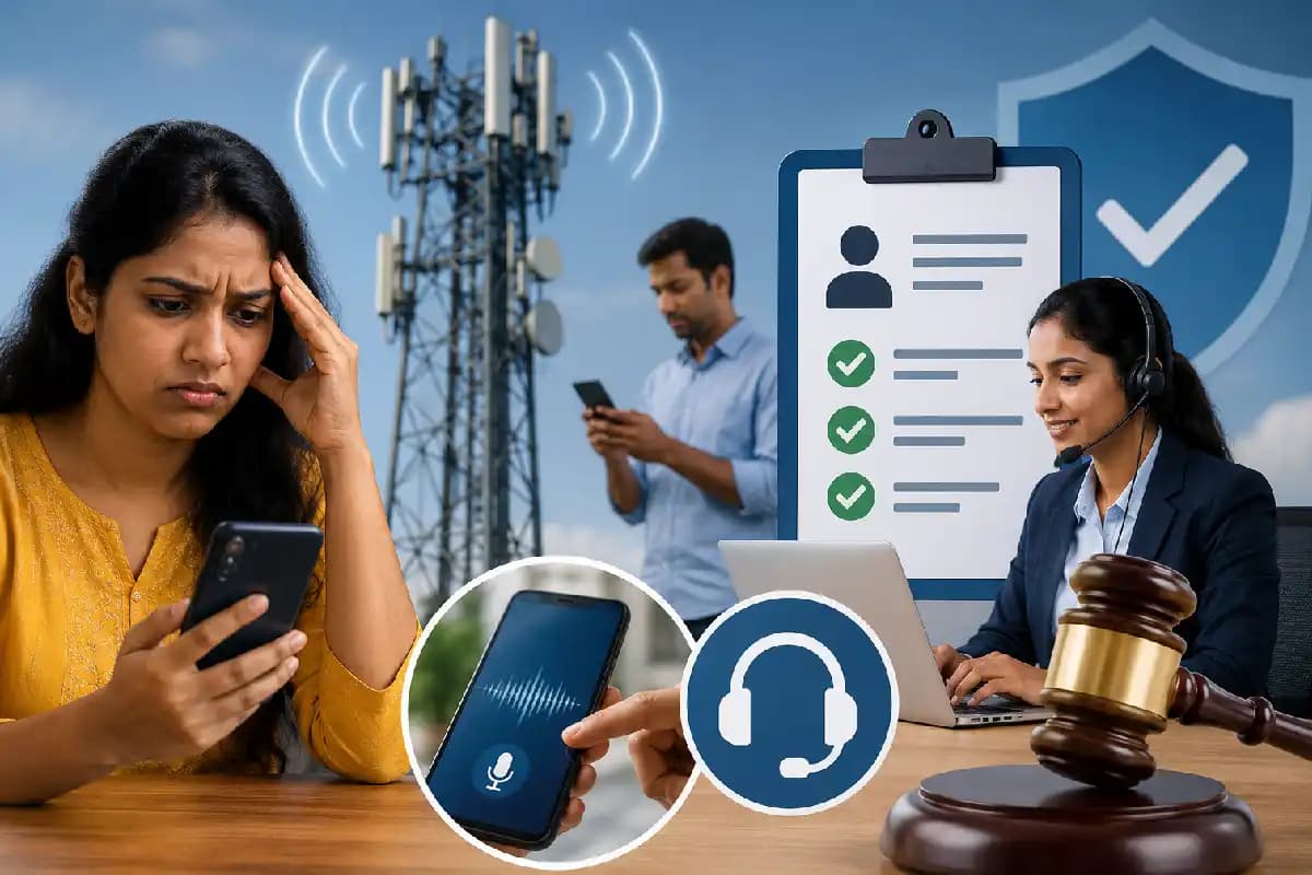 TRAI Telecom Rules 2026: मोबाइल कंपनियों की मनमानी अब नहीं चलेगी, ग्राहकों की शिकायत दबाई तो लगेगा 50 लाख तक जुर्माना