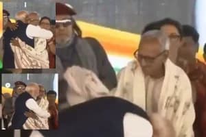 कौन हैं माखन लाल सरकार? जिसके प्रधानमंत्री नरेंद्र मोदी ने छुए पैर, लिया आशीर्वाद