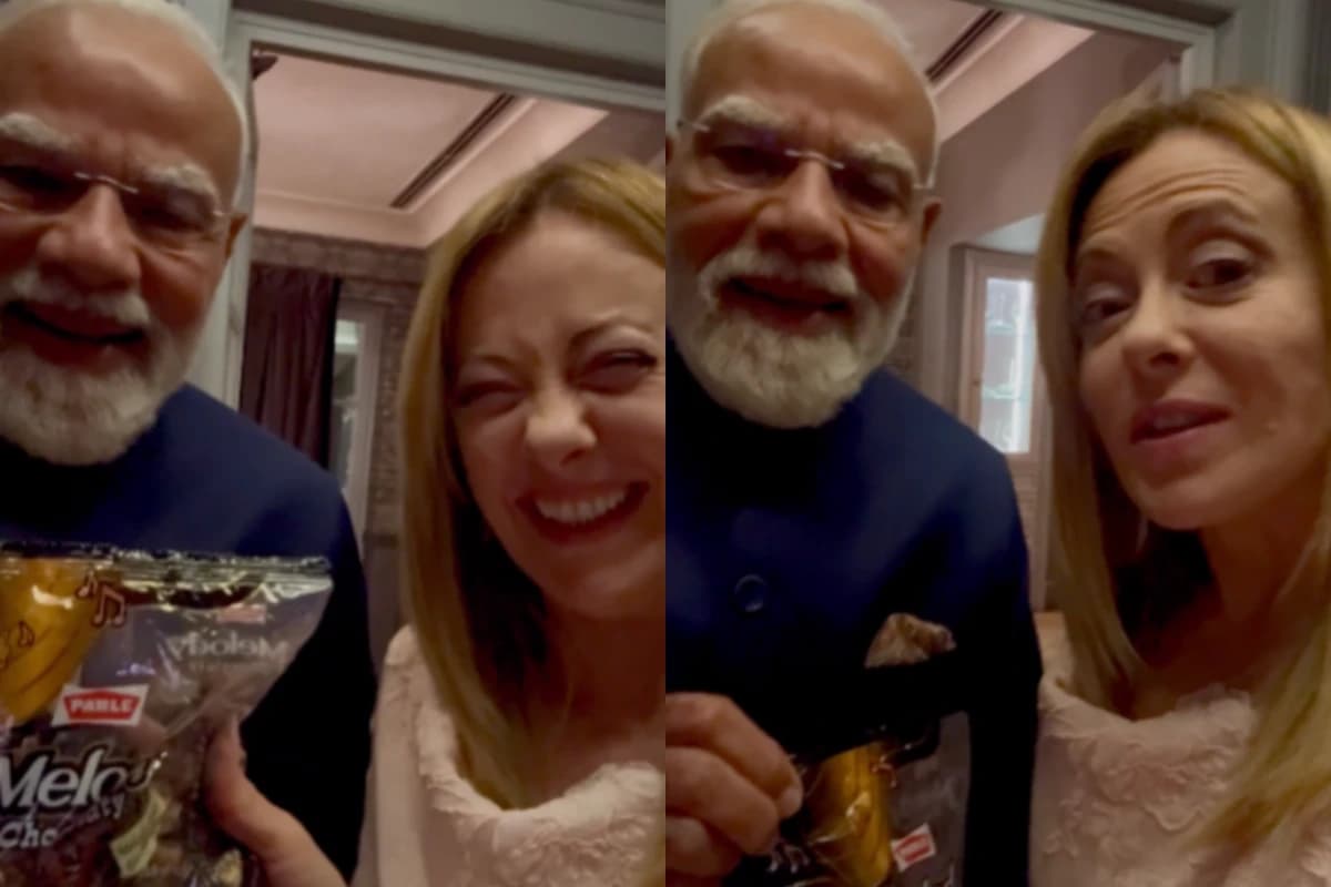 PM मोदी ने इटली की प्रधानमंत्री जॉर्जिया मेलोनी को गिफ्ट की Melody टॉफी, सोशल मीडिया पर छाया ‘Melodi’ मोमेंट