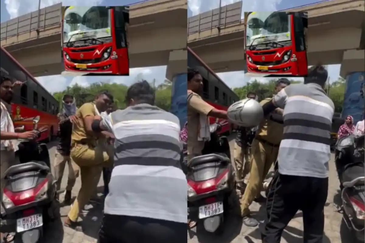 Nagpur News: सरकारी बस के कंडक्टर और बाइक सवार के बीच हुए विवाद का मामला पुलिस स्टेशन पहुंचा