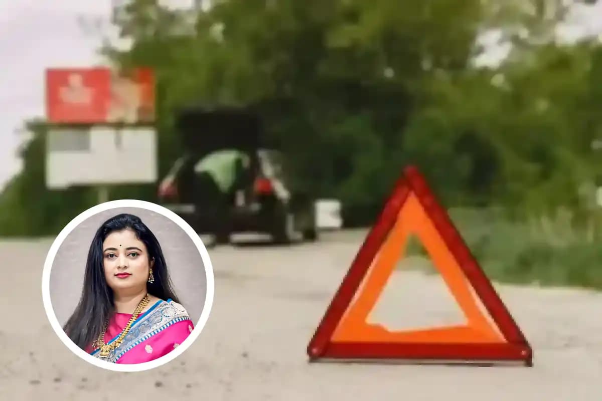महाराष्ट्र में रिंग रोड पर ट्रक की टक्कर में प्रिया तोडसाम बाल-बाल बचीं