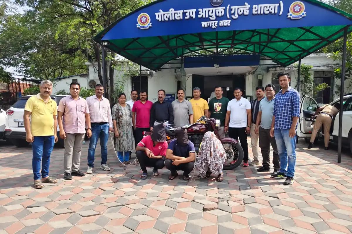 Nagpur News: गिट्टीखदान में बड़ी कार्रवाई, ड्रग्स, हथियार और लाखों के आभूषण जब्त