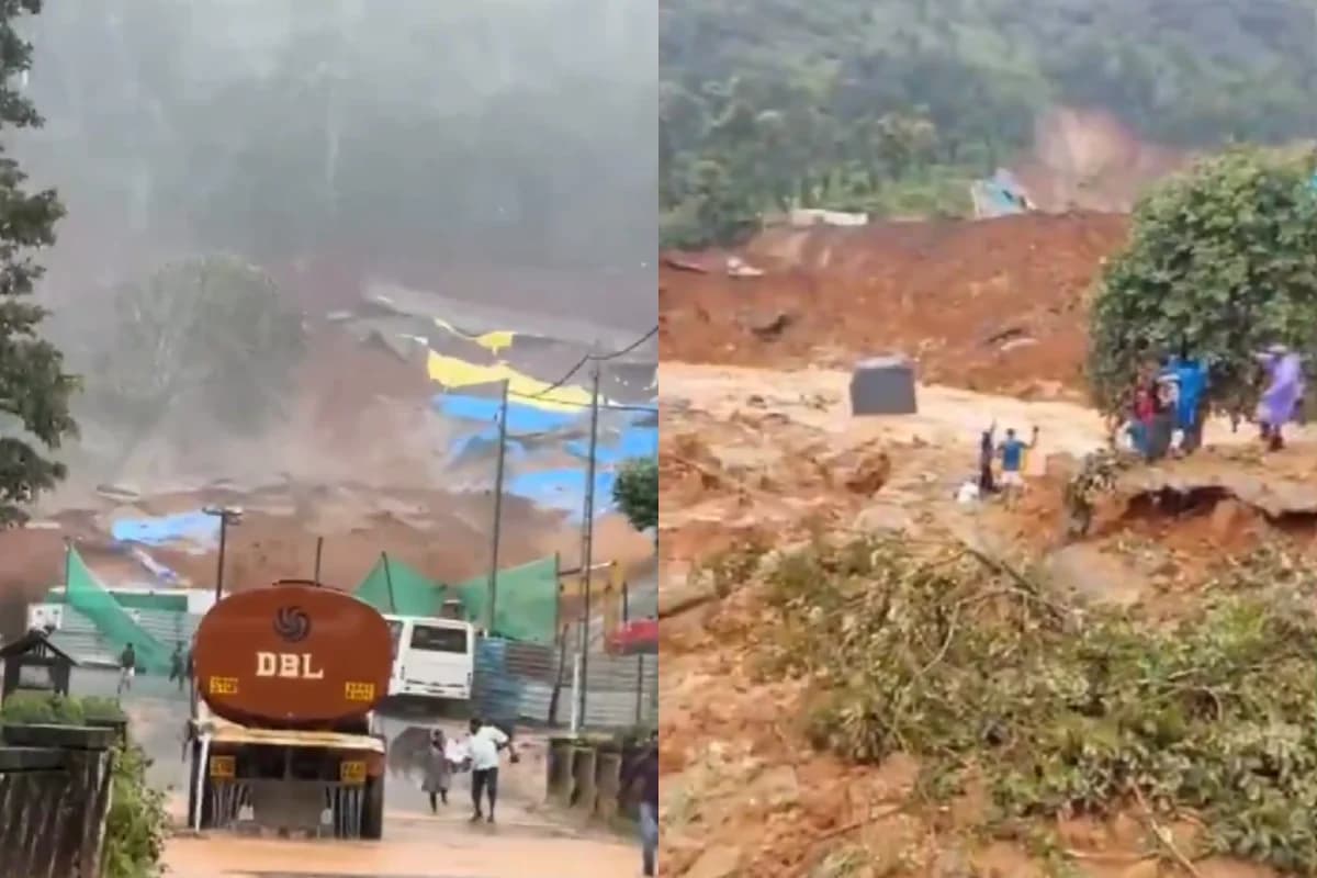 केरल के वायनाड में लैंडस्लाइड, सुरंग निर्माण स्थल पर मलबा गिरने से 6 मजदूर घायल, देखिए VIDEO