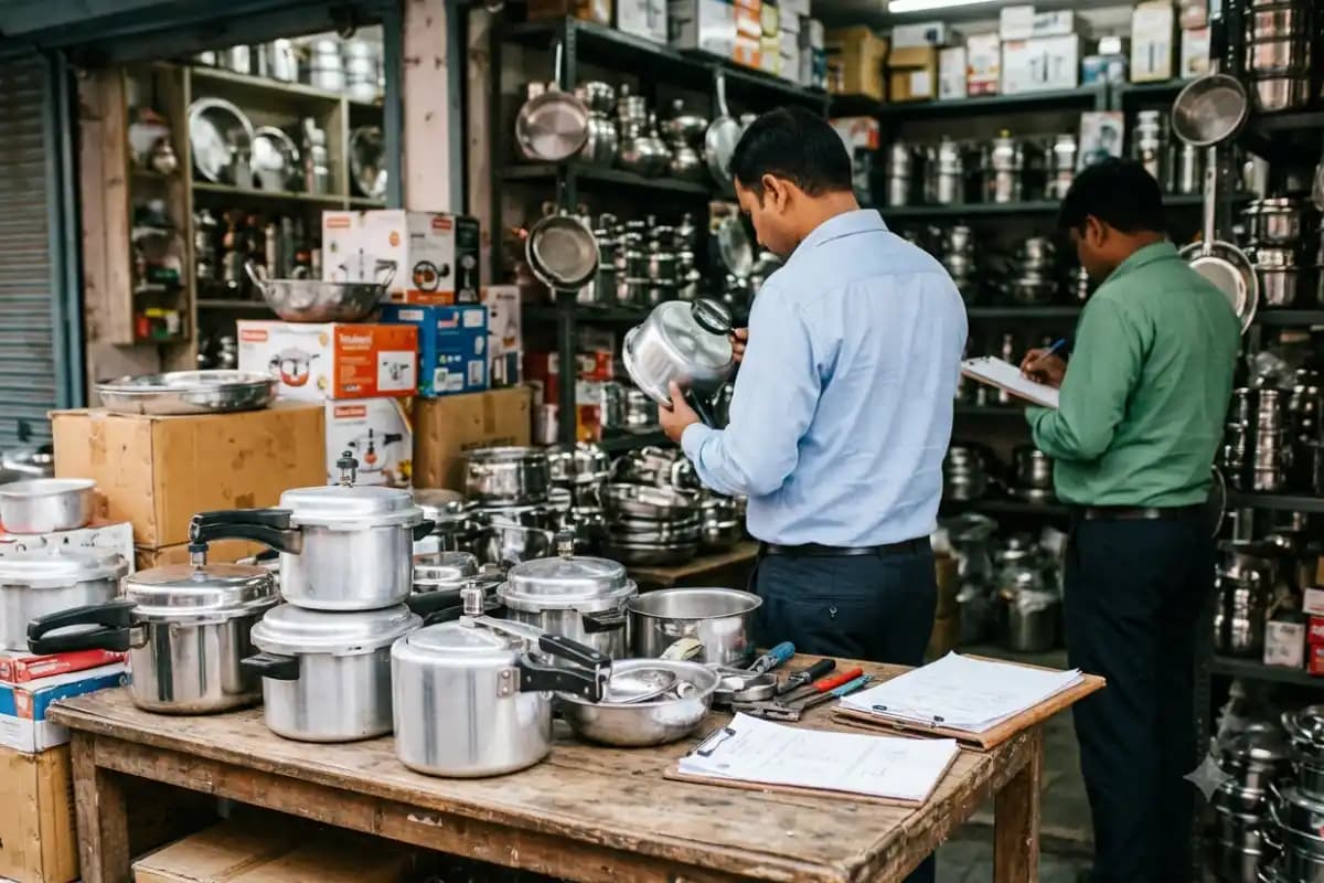 नागपुर में बिना वैध आईएसआई निशान वाले 11 प्रेशर कुकर जब्त, बीआईएस की बड़ी कार्रवाई