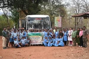 Tadoba Andhari Tiger Reserve wildlife ambassadors conservation program: ताडोबा में 20 वन्यजीव दूत चुने गए, 4,270 विद्यार्थियों को वन्यजीव संरक्षण और प्रकृति शिक्षा कार्यक्रम से जोड़ा गया