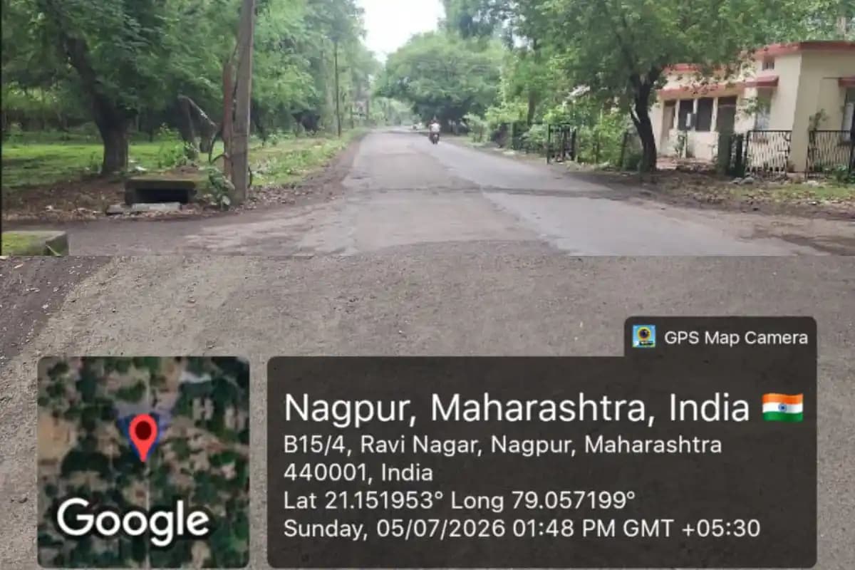 नागपुर में खराब सड़क मरम्मत को लेकर ठेकेदार को ब्लैकलिस्ट करने की मांग