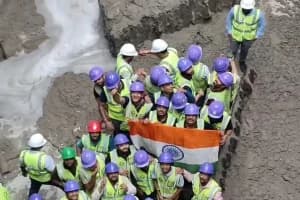Joka Esplanade Metro TBM Durga breakthrough: जोका–एसप्लानेड मेट्रो परियोजना में टीबीएम 'दुर्गा' ने सुरंग निर्माण का महत्वपूर्ण चरण पूरा किया