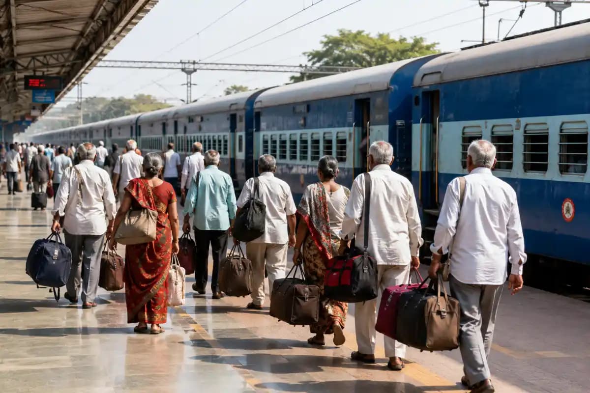 नागपुर से बोधगया के लिए विशेष रेल यात्रा का शुभारंभ, वरिष्ठ नागरिकों को मिलेगा निःशुल्क तीर्थ दर्शन