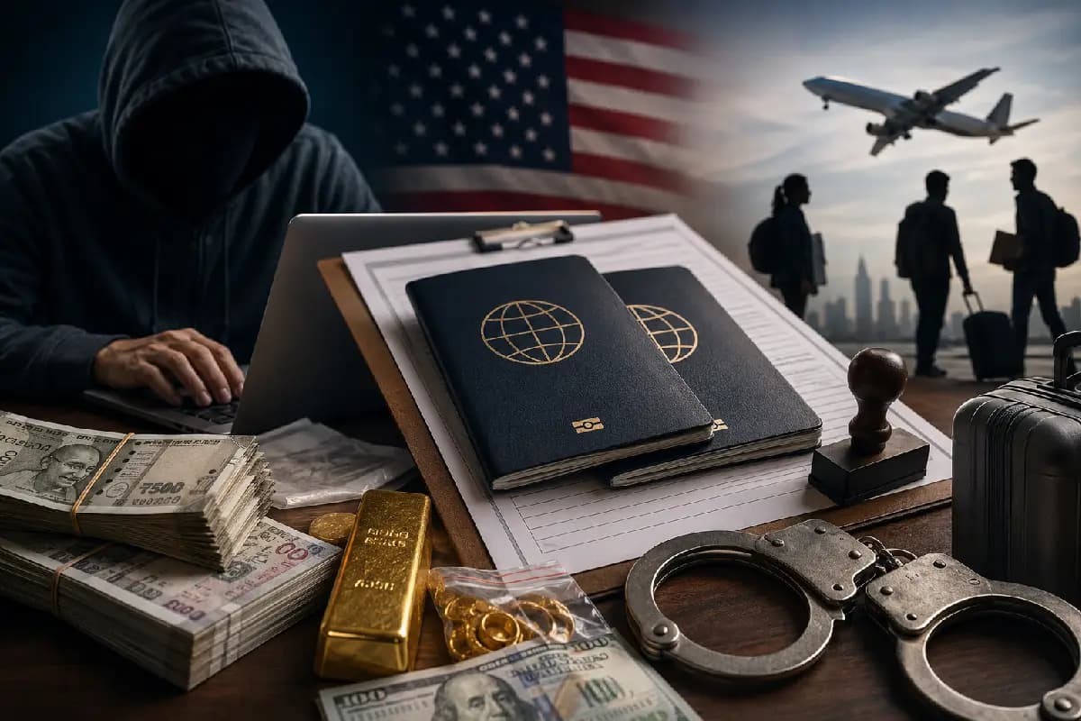 ED Visa Fraud Case: अमेरिका भेजने का झांसा, बैंक में 40 लाख की एंट्री और फिर गायब!