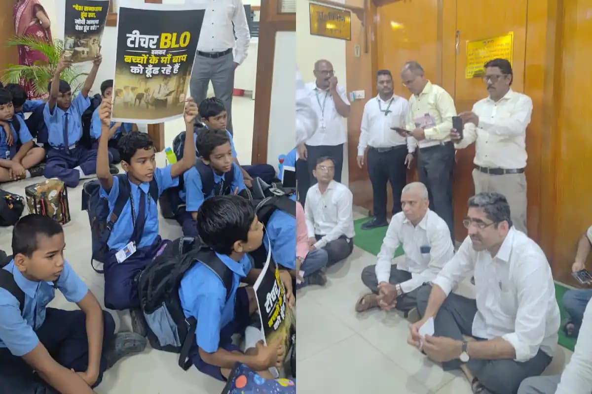 Nagpur News: एसआईआर सर्वे की ड्यूटी से पढ़ाई प्रभावित, छात्रों ने नगर निगम आयुक्त का किया घेराव