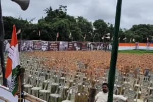 Congress Shaheed Diwas Rally 21 July Kolkata: कोलकाता में कांग्रेस की सभा, 21 जुलाई की यादों के साथ सजा मंच