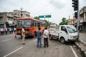 Nagpur LED Chowk Road Accident One Dead Three Injured: नागपुर के एलईडी चौक पर भीषण सड़क हादसा, एक व्यक्ति की मौत और तीन घायल