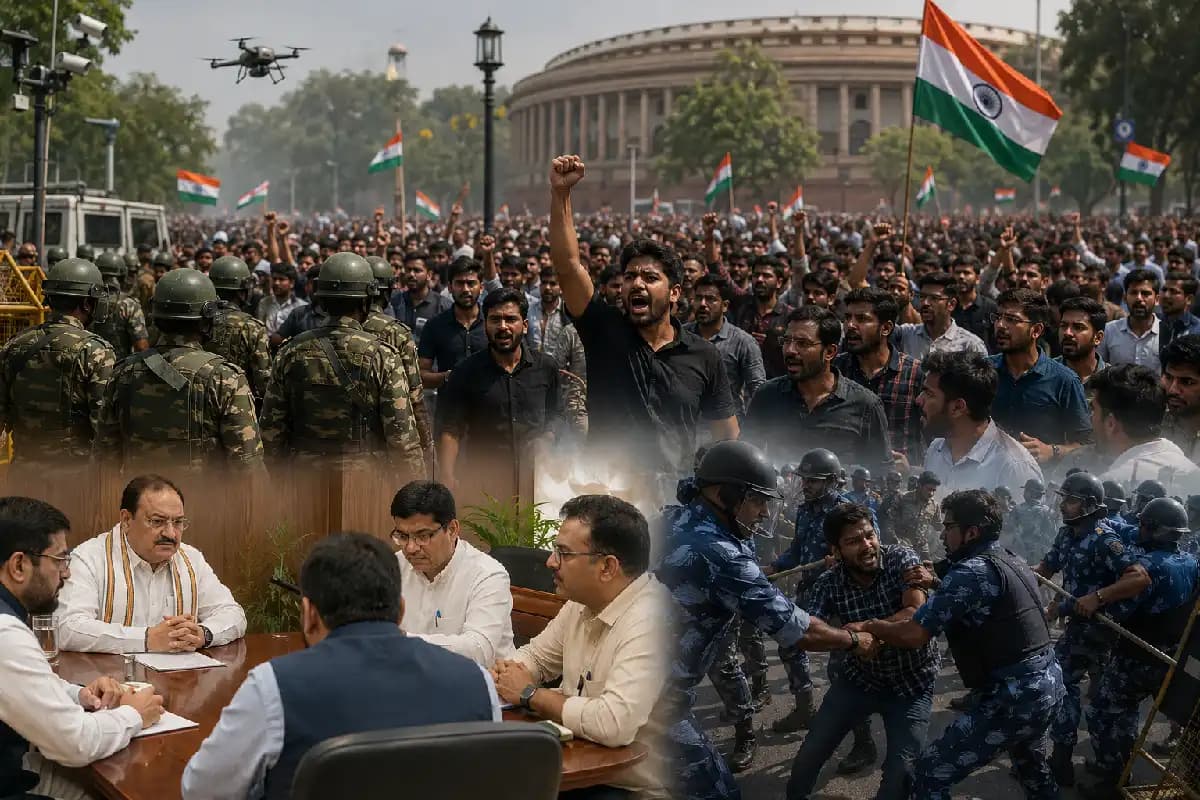 CJP Protest Delhi: सीजेपी का दावा – 20 जुलाई सिर्फ ‘ट्रेलर’ था, मांगें नहीं मानी तो उमड़ेगा युवाओं का जनसैलाब