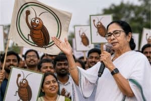 Cockroach Janta Party NEET Protest: ममता बनर्जी सोमवार को दिल्ली के जंतर मंतर पहुंचेंगी|कॉकरोच पार्टी आंदोलन को समर्थन देंगी| कोलकाता में भी कई जगह प्रदर्शन जारी |