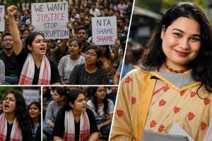 Assam Minister Daughter NEET Protest: असम में मंत्री की बेटी के विरोध प्रदर्शन से मचा सियासी बवाल, सोशल मीडिया पर छिड़ी बहस