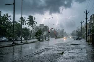 Maharashtra Weather Heavy Rain Thunderstorm Alert: महाराष्ट्र के पांच जिलों में अगले तीन घंटे तेज़ बारिश, आंधी और बिजली गिरने की चेतावनी