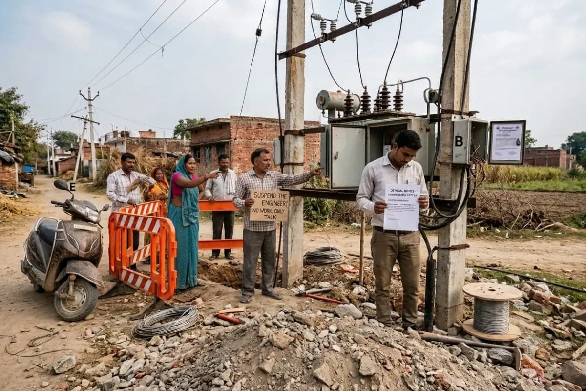 हिंगोली में 11 केवी फीडर के काम में गड़बड़ी, अधीक्षण अभियंता आर. एम. चव्हाण निलंबित
