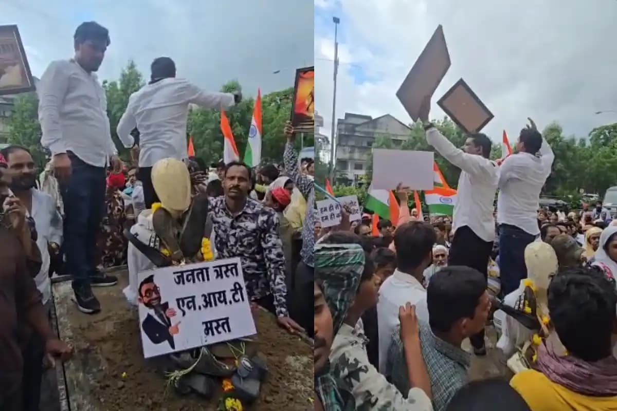उत्तर नागपुर में विधायक के खिलाफ अनोखा विरोध, “ढूंढने वाले को 101 रुपये इनाम” के पोस्टर लगाए