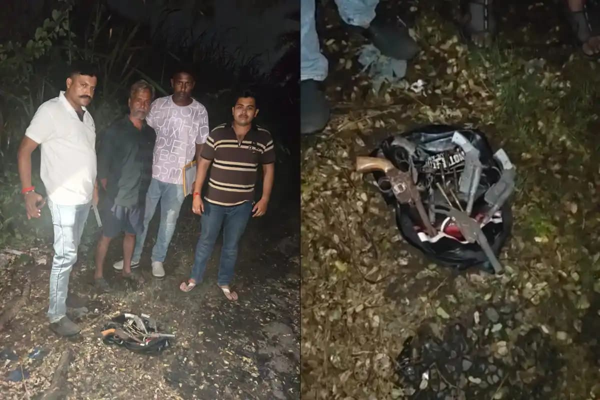 North 24 Parganas News: कांचड़ापाड़ा में पुलिस ने पांच हथियार बरामद किए, अजय माली को साथ लेकर हुई कार्रवाई