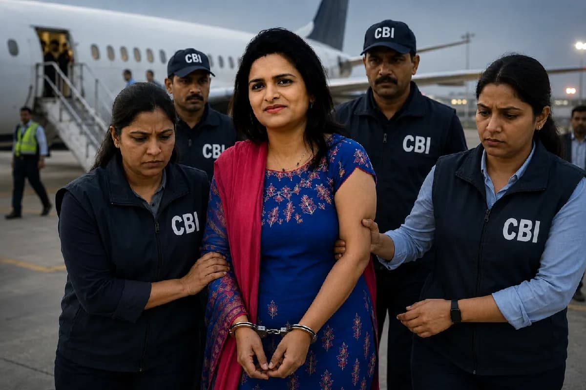 CBI Action: यूएई से भारत लाई गई 88 करोड़ रुपये की इन्वेस्टमेंट फ्रॉड की आरोपी विशाखा राठौड़