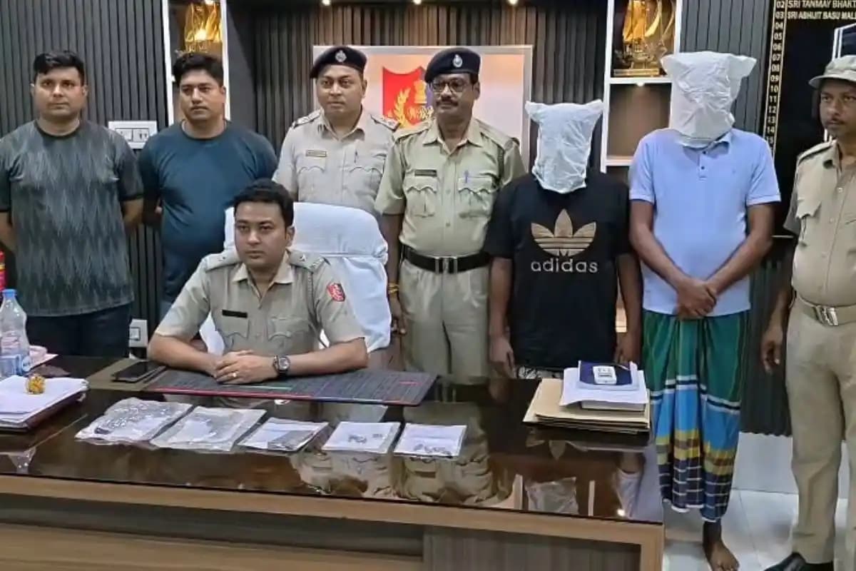 मुर्शिदाबाद के सुती में दो हथियार और 10 गोलियों के साथ एक व्यक्ति गिरफ्तार