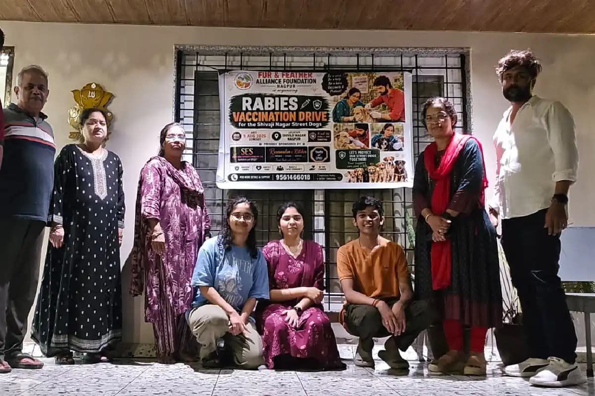 शिवाजीनगर में आवारा कुत्तों का रेबीज टीकाकरण अभियान सफल, नागपुर के अन्य क्षेत्रों में भी अभियान चलाने की तैयारी