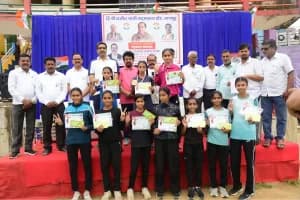 Nagpur Rajiv Gandhi Sadbhavana Run: नागपुर में 34वीं राजीव गांधी सद्भावना दौड़, रामेकर बहनों ने मारी बाजी