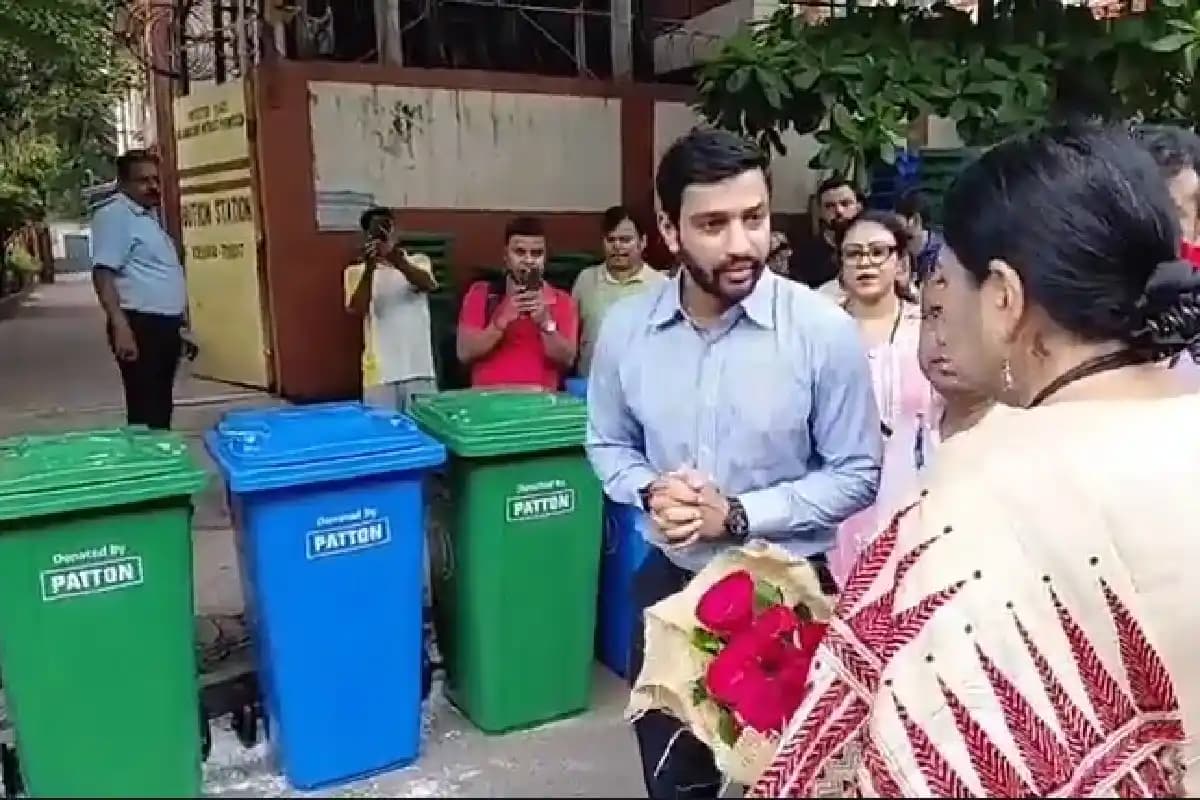 कोलकाता के पार्क सर्कस में अग्निमित्रा पाल की अगुवाई में लगाए गए कूड़ेदान, एक तारीख से गंदगी फैलाने पर लगेगा जुर्माना