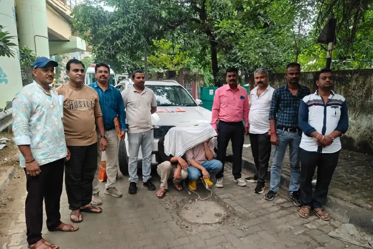 नागपुर में 53.700 ग्राम एमडी जैसा पाउडर जब्त, दो आरोपी हिरासत में