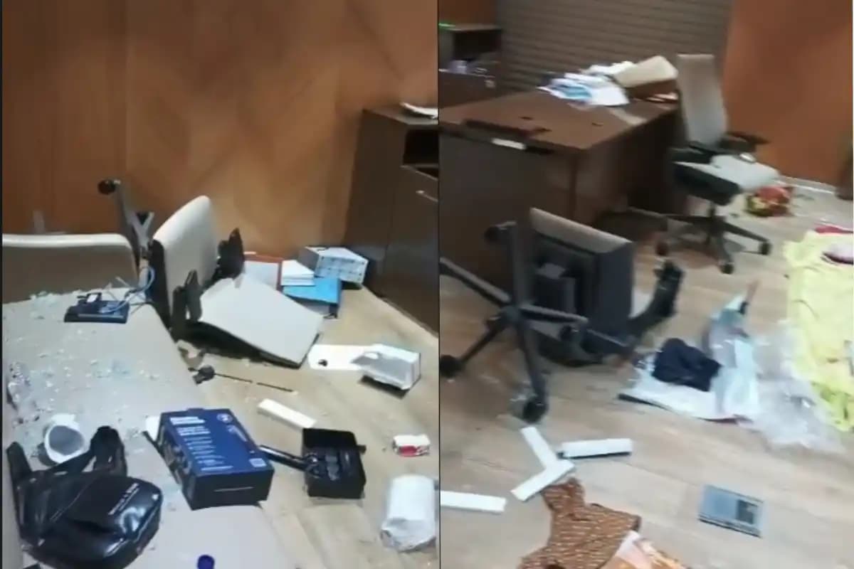 कोलकाता के कैमक स्ट्रीट में अभिषेक बनर्जी के दफ्तर में तोड़फोड़ का आरोप, सुबह से कड़ी पुलिस सुरक्षा