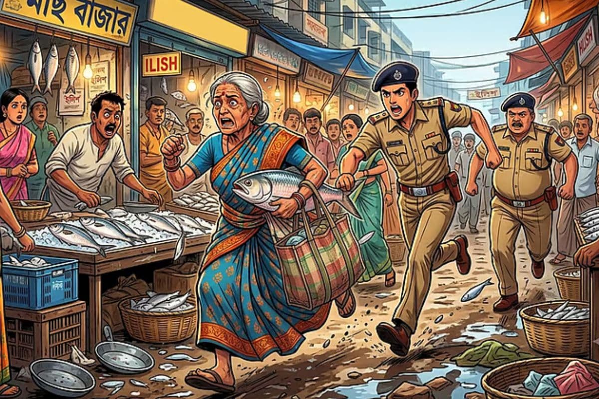 पहले हिलसा फिर भोला मछली, ठगी करने निकली महिला आखिरकार पकड़ी गई