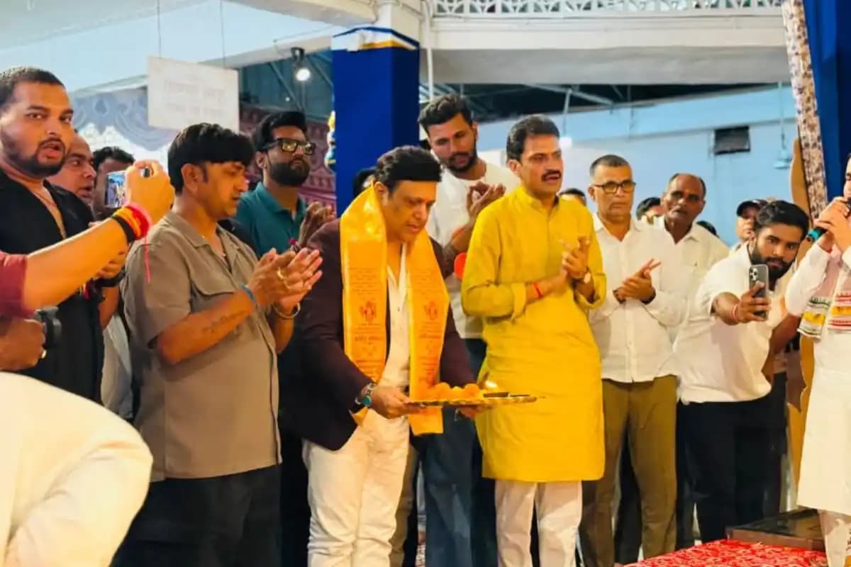 छिंदवाड़ा के जामसांवली धाम पहुंचे अभिनेता गोविंदा, श्री हनुमान जी के किए दर्शन