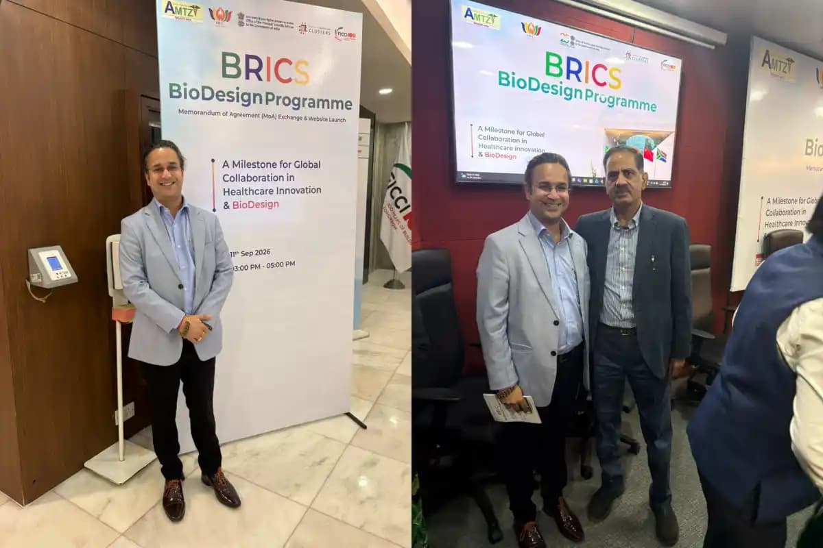 नागपुर के डॉ. जेरिल बनैत नई दिल्ली में ब्रिक्स बायोडिजाइन कार्यक्रम का बने हिस्सा