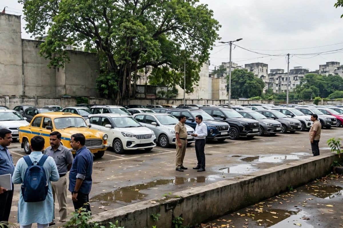 कोलकाता में 15 हजार गाड़ियों की पार्किंग व्यवस्था बदलेगी, ई-ऑक्शन से होगा नए सिरे से आवंटन