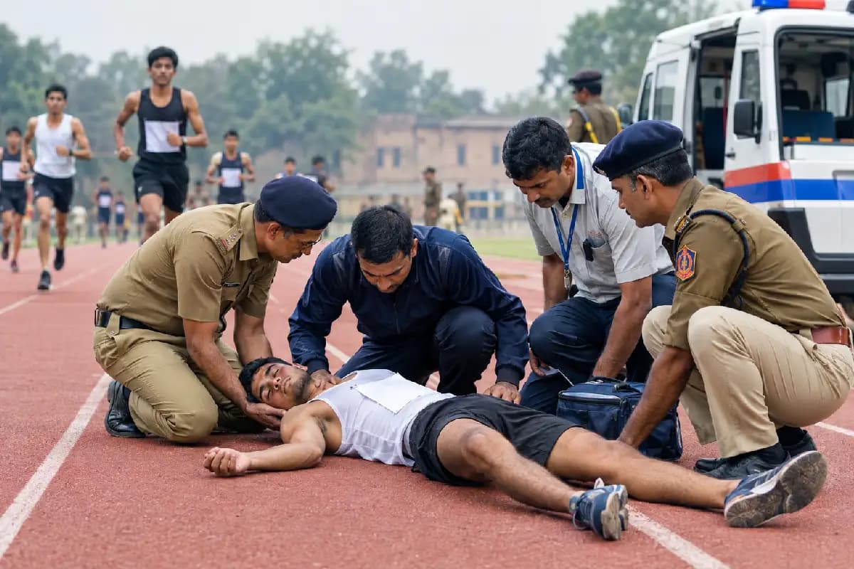 दौड़ते-दौड़ते थम गई जिंदगी, दिल्ली पुलिस भर्ती में 23 साल के सौरभ की मौत