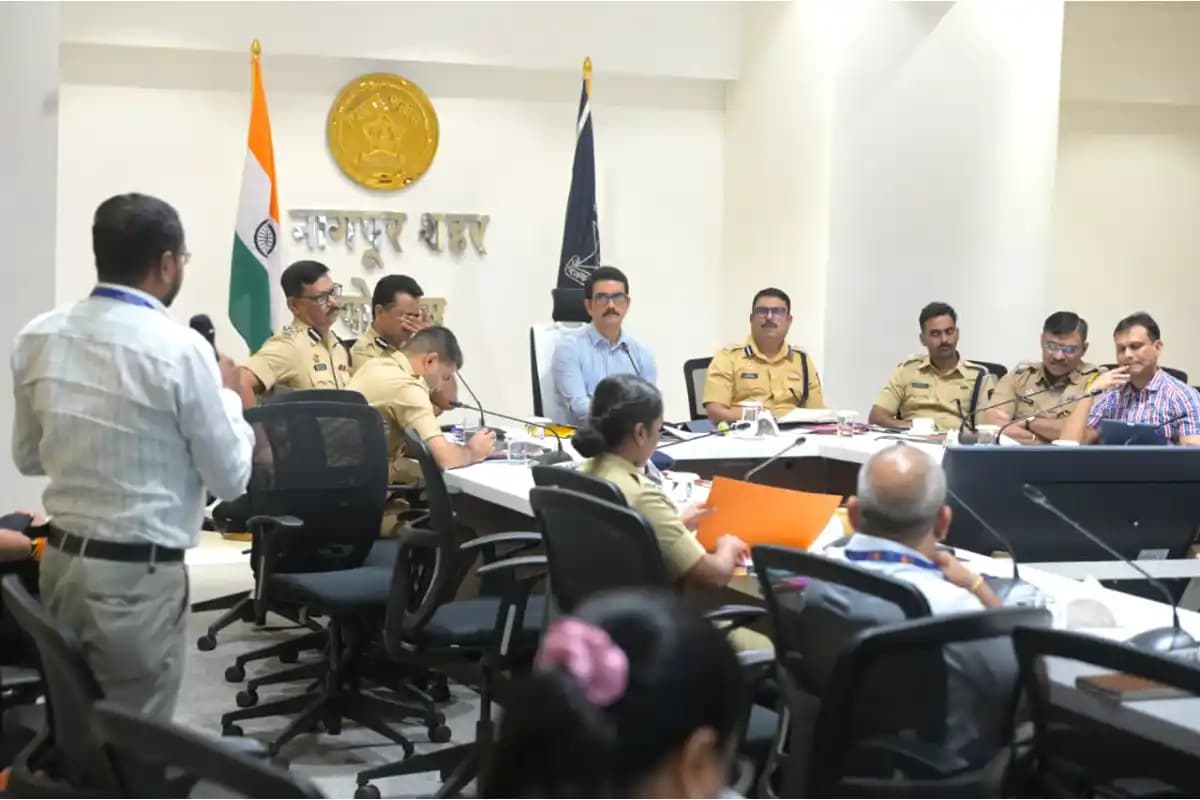 नागपुर में धम्मचक्र प्रवर्तन दिन और विजयादशमी को लेकर पुलिस की समीक्षा बैठक