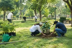 Siwan Lal Bahadur Shastri Jayanti Tree Plantation GKC: सिवान में शास्त्री जयंती पर जीकेसी ने किया वृक्षारोपण