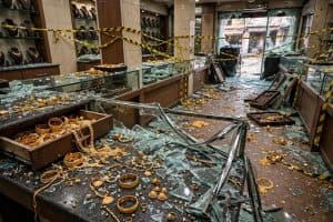 Nagpur Wanadongri Jewellers Robbery: नागपुर के वानाडोंगरी में ज्वेलर्स की दुकान पर दिनदहाड़े चार हथियारबंद बदमाशों ने डकैती की। बंदूक की नोक पर सोने-चांदी के गहने और मोबाइल लूटकर आरोपी फरार हो गए।