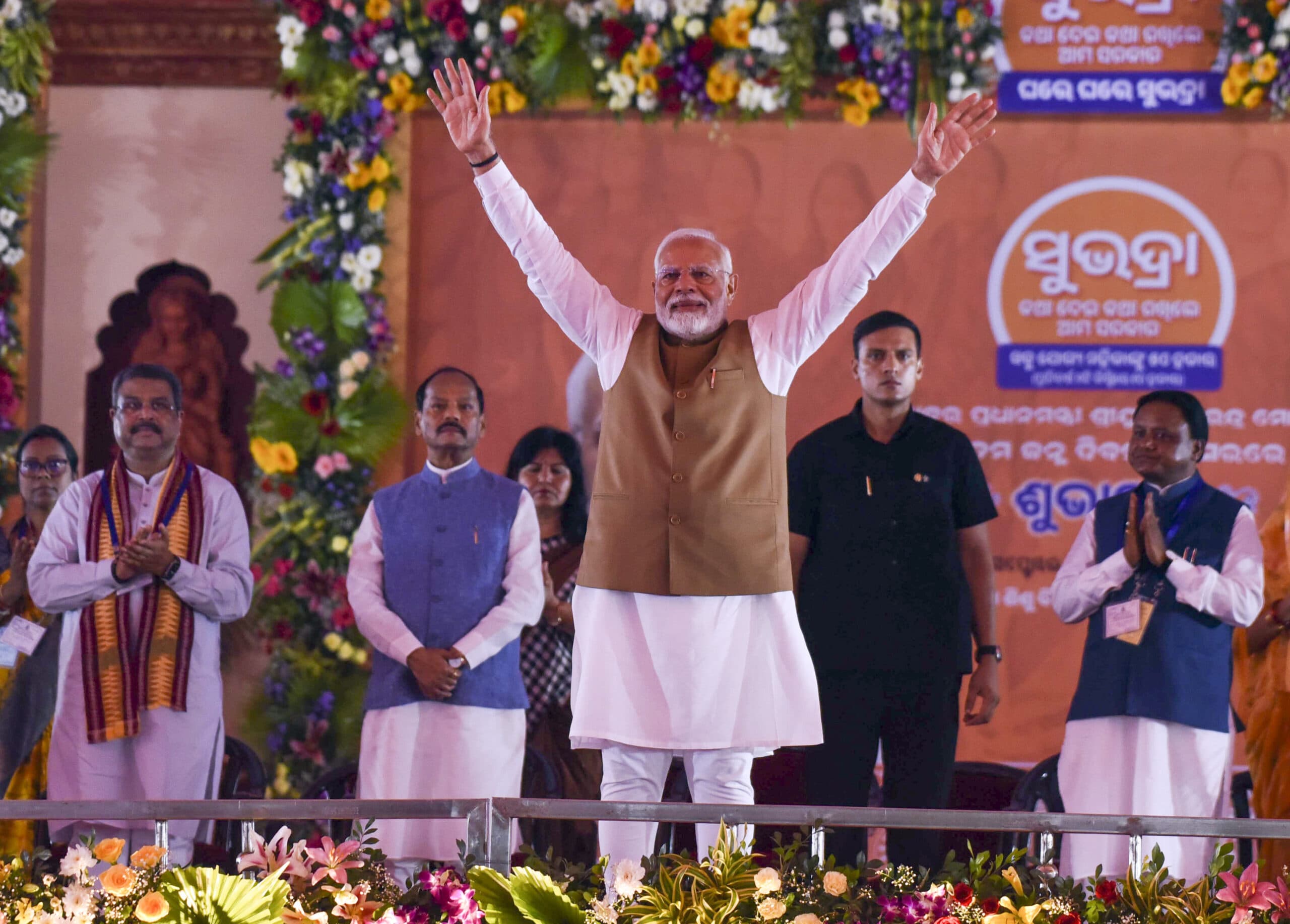 प्रधानमंत्री मोदी ने ओडिशा में 2,871 करोड़ की परियोजनाओं का लोकार्पण, शिलान्यास किया