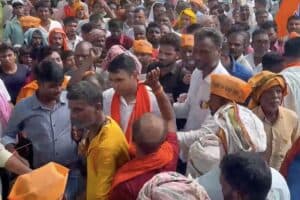 “ऊपर मोदी, नीचे नीतीश… तभी हो रहा है Bihar ka Vikas” – Satish Chandra Dubey का बयान West Champaran से